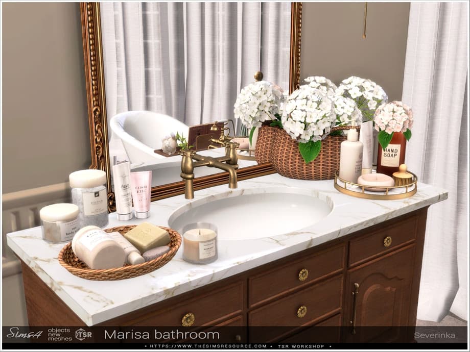 Галерея мода Набор для ванной Marisa bathroom #1